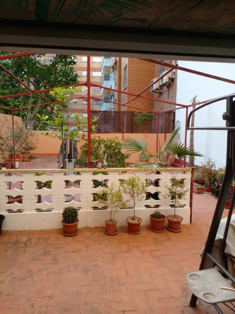 Terrasse von Wohnung zum Verkauf in Valencia mit Klimaanlage, Heizung und Parkett
