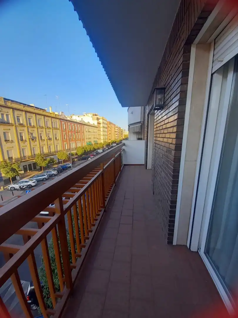 Balcony of Flat for rent in Córdoba  with Air Conditioner, Heating and Terrace