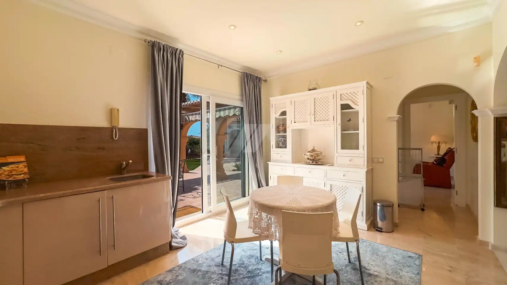 Comedor de Casa o chalet en venta en Moraira con Aire acondicionado, Calefacción y Jardín privado