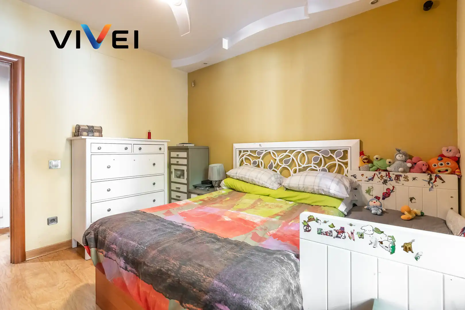 Bedroom of Flat for sale in Madrid  with Heating