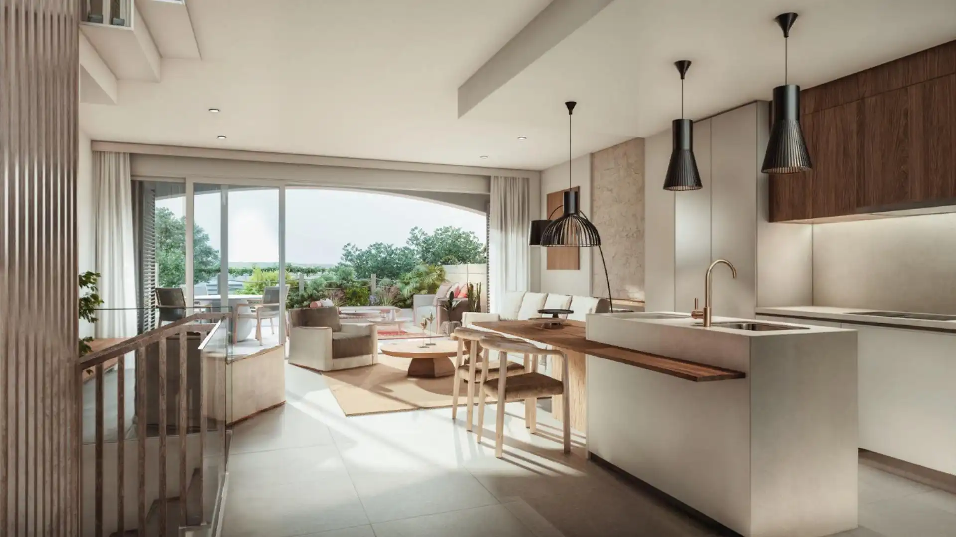 Cocina de Casa adosada en venta en Es Mercadal con Aire acondicionado, Calefacción y Terraza