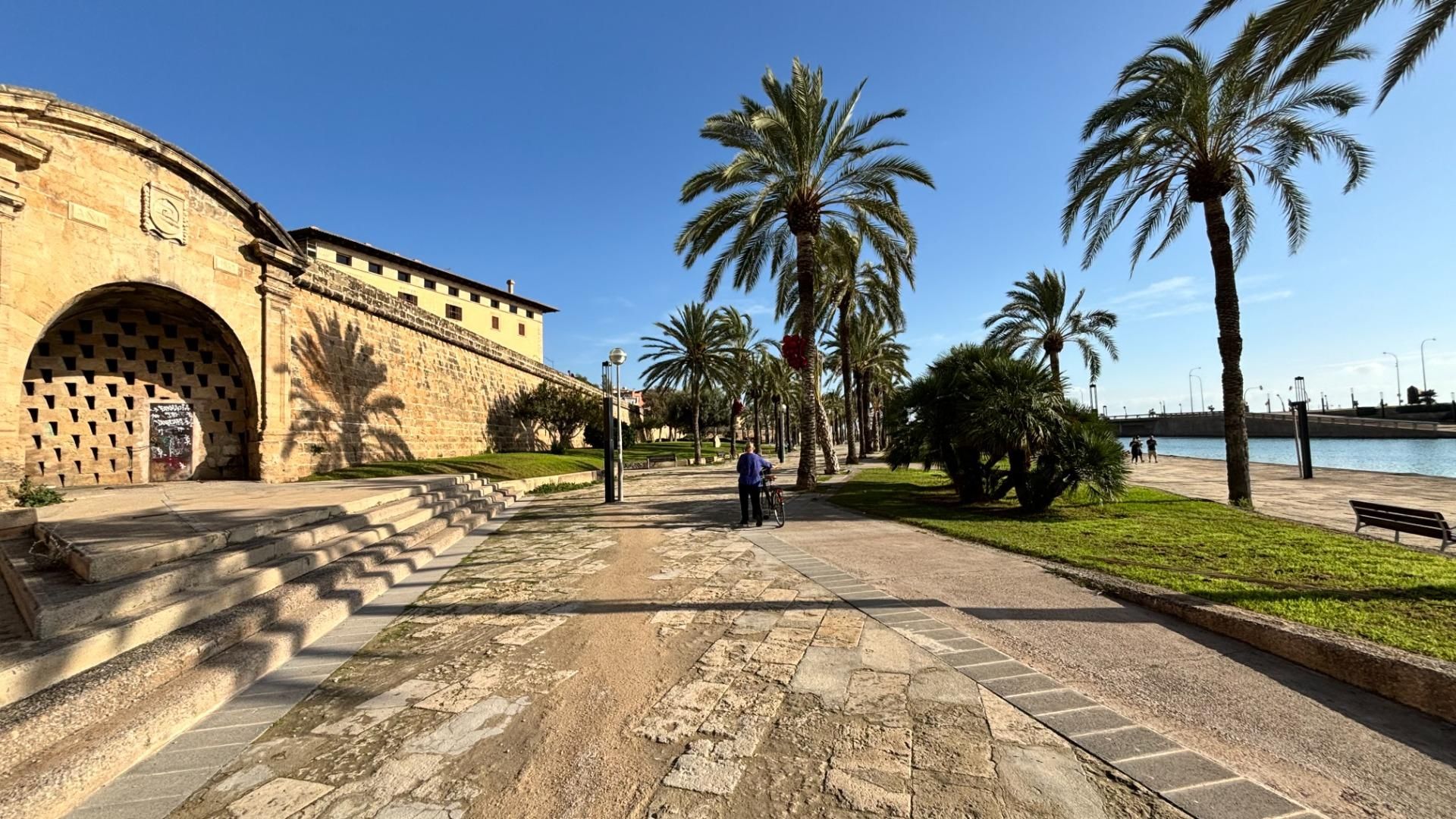 Exterior view of Flat for sale in  Palma de Mallorca  with Air Conditioner, Parquet flooring and Balcony