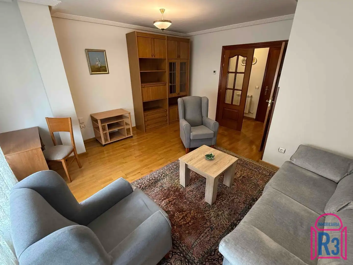 Living room of Apartments for rent in León Capital   with Heating, Terrace and Furnished