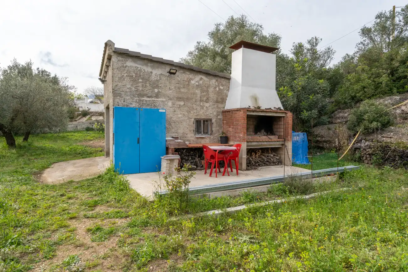 Vista exterior de Finca rústica en venda en Roquetes amb Jardí privat i Terrassa