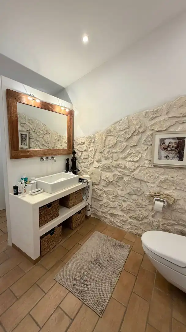 Baño de Casa o chalet en venta en Benitachell / El Poble Nou de Benitatxell con Aire acondicionado, Calefacción y Jardín privado