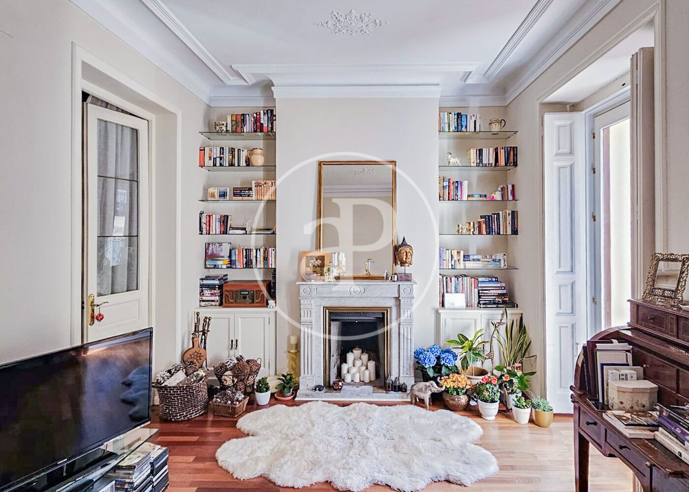 Living room of Flat for sale in Escalona  with Heating, Storage room and Balcony