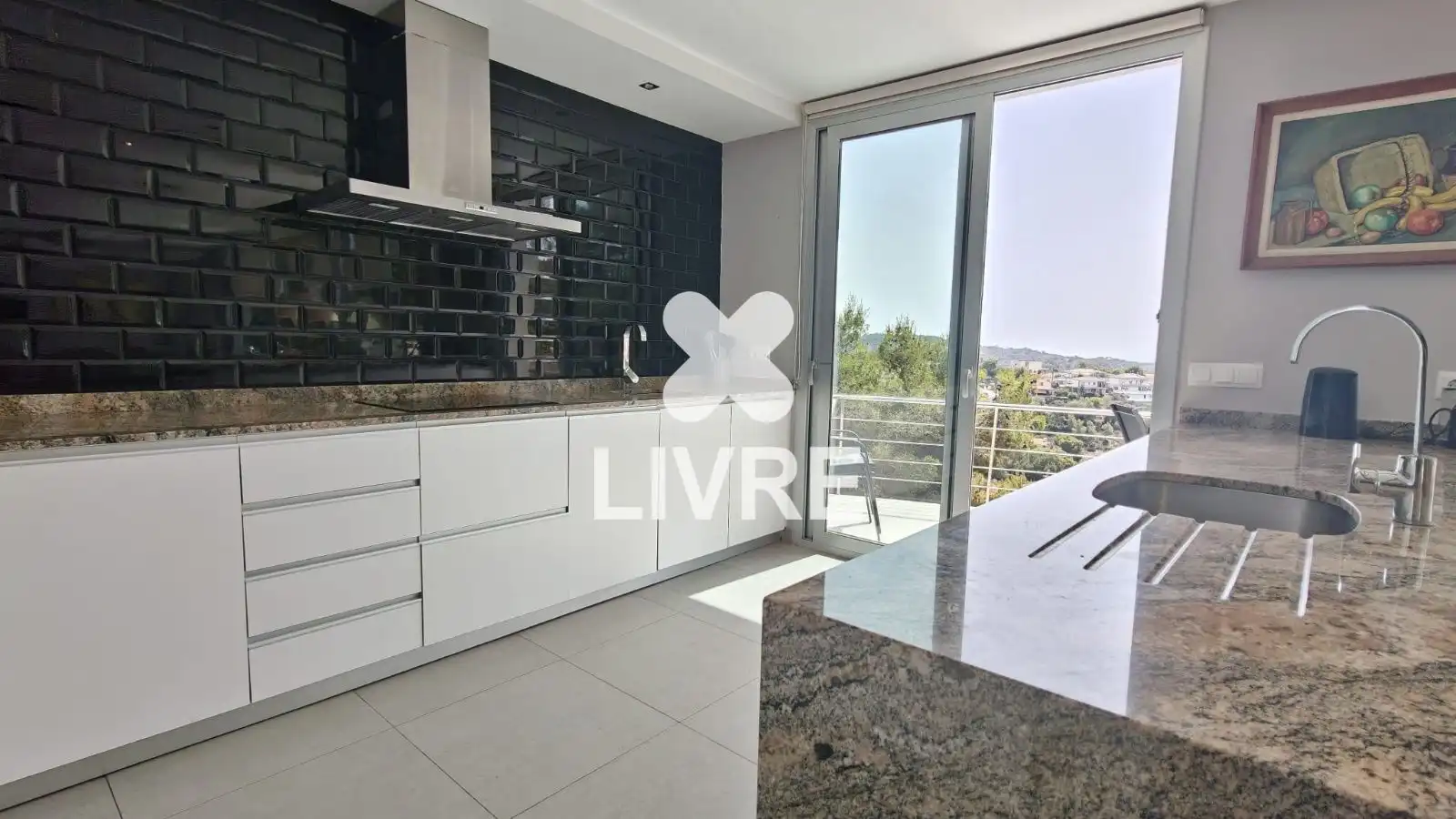 Cocina de Casa o chalet en venta en Cunit con Aire acondicionado, Calefacción y Piscina