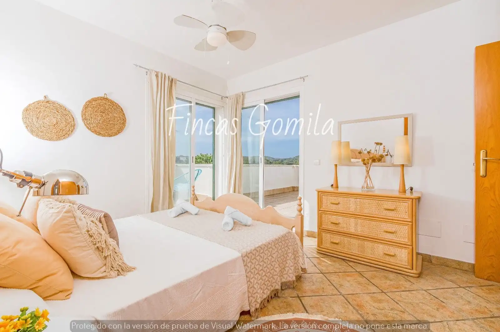 Bedroom of Houses for sale in Es Mercadal  with Private garden and Swimming Pool