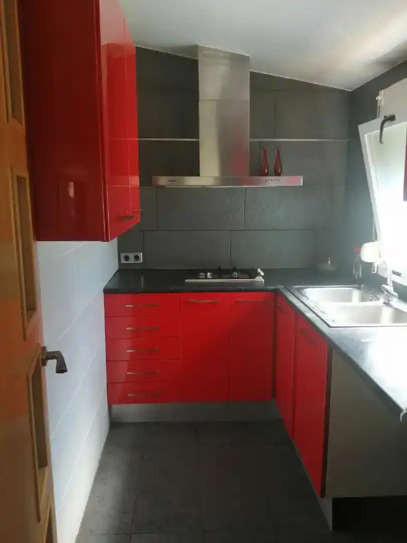 Cuina de Casa o xalet en venda en Santa Susanna amb Aire condicionat i Piscina
