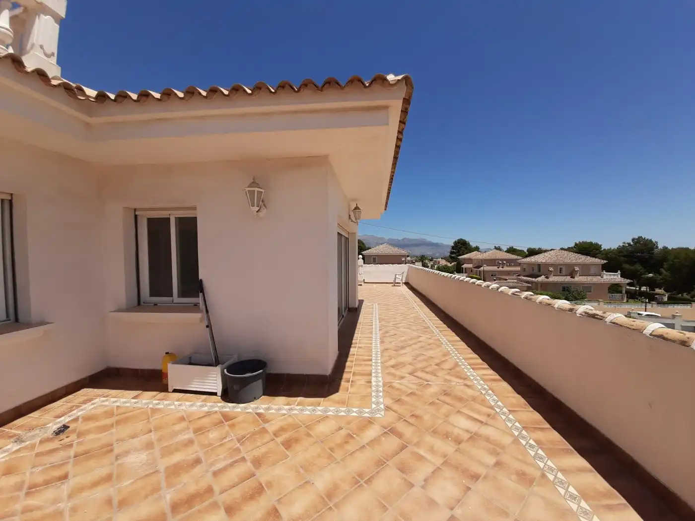 Terrace of Houses for sale in La Nucia  with Private garden, Terrace and Furnished