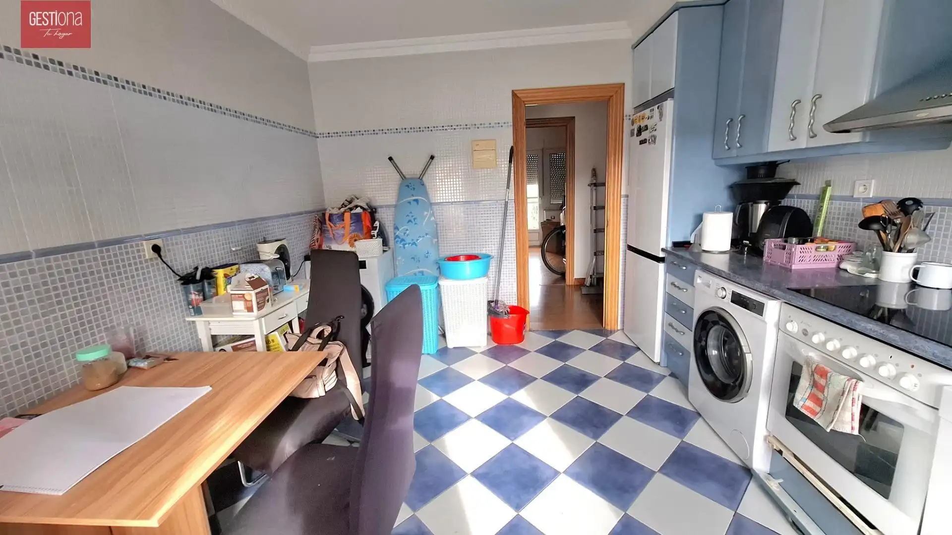 Cocina de Apartamento en venta en Bárcena de Cicero con Calefacción, Terraza y Balcón
