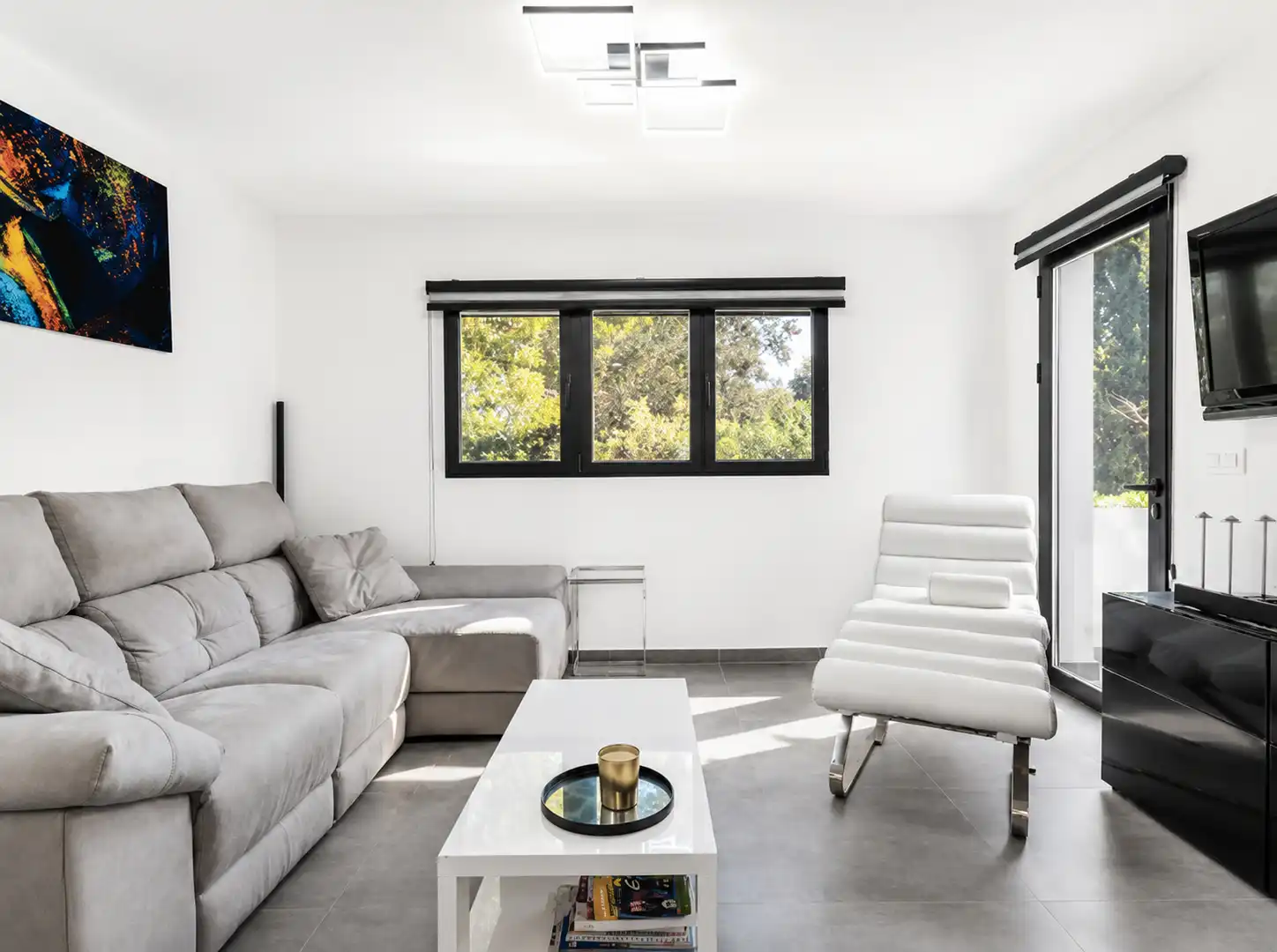 Living room of Houses for sale in Jávea / Xàbia  with Air Conditioner, Heating and Private garden