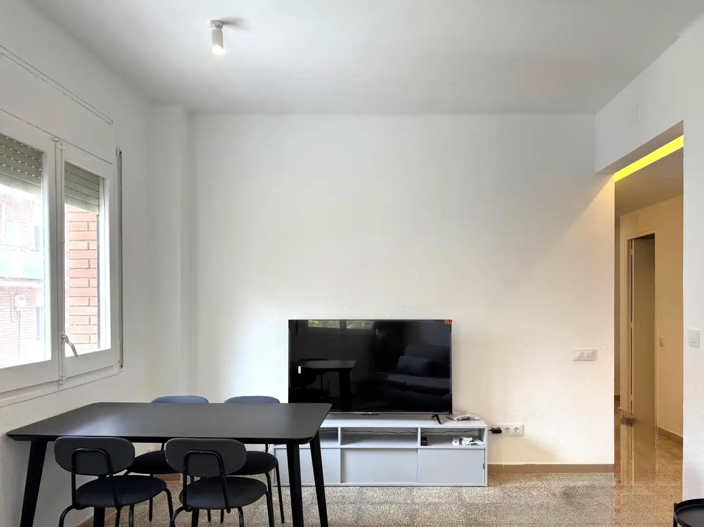 Sala de estar de Piso de alquiler en Esplugues de Llobregat con Amueblado
