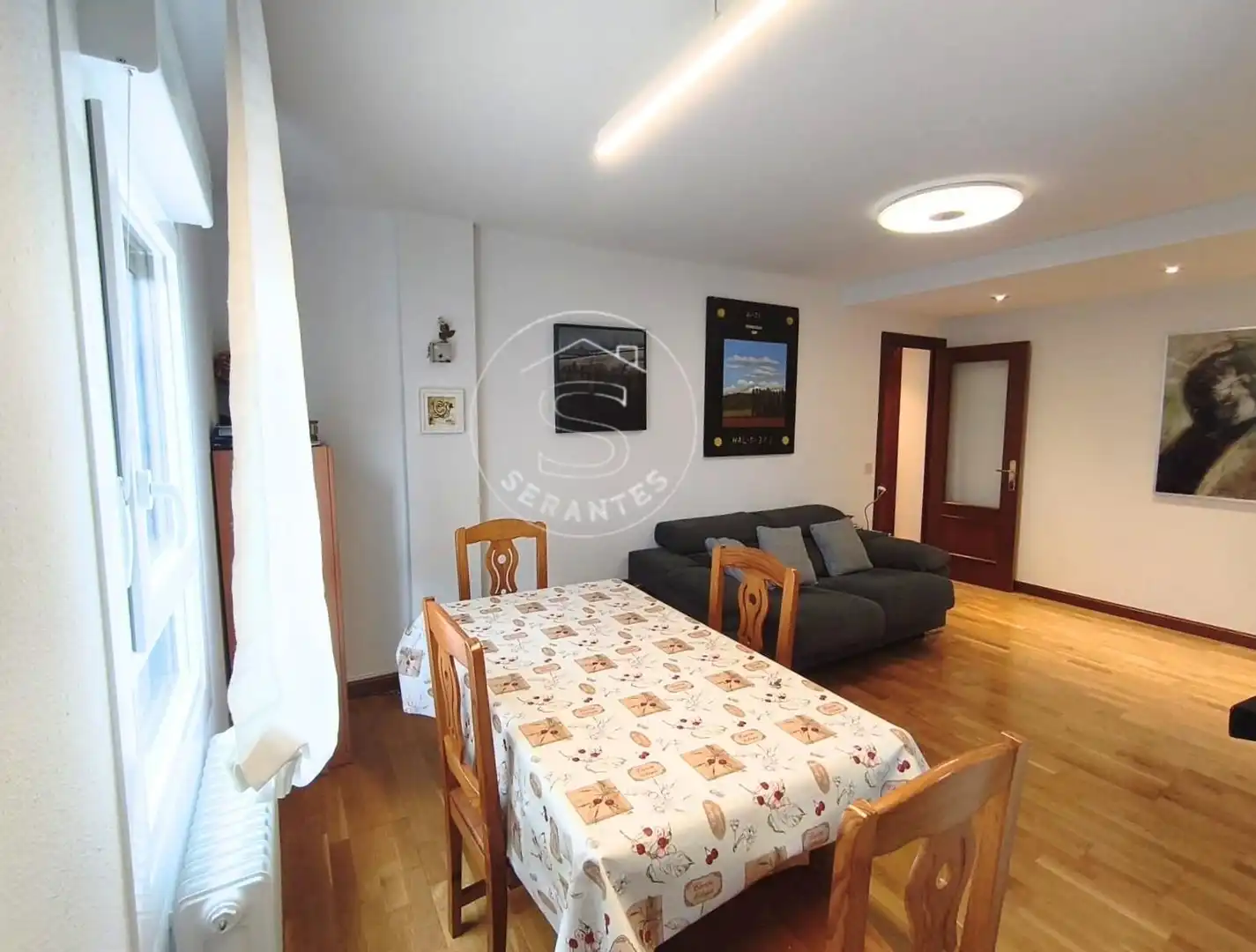 Living room of Flat for sale in  Pamplona / Iruña  with Heating