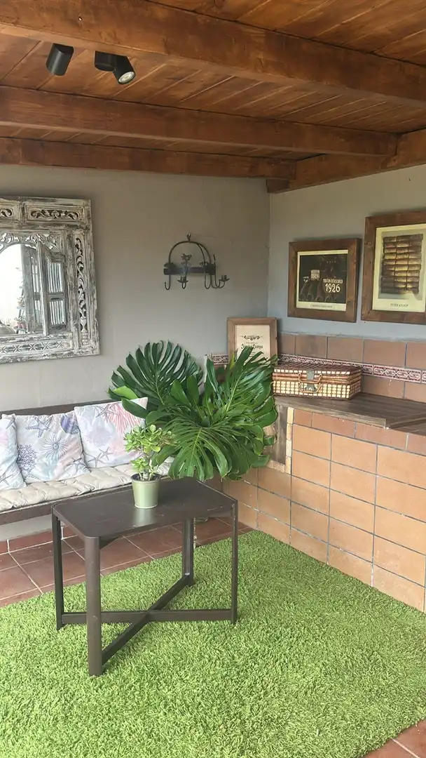 Balcony of Houses for rent in Tacoronte  with Air Conditioner, Private garden and Terrace