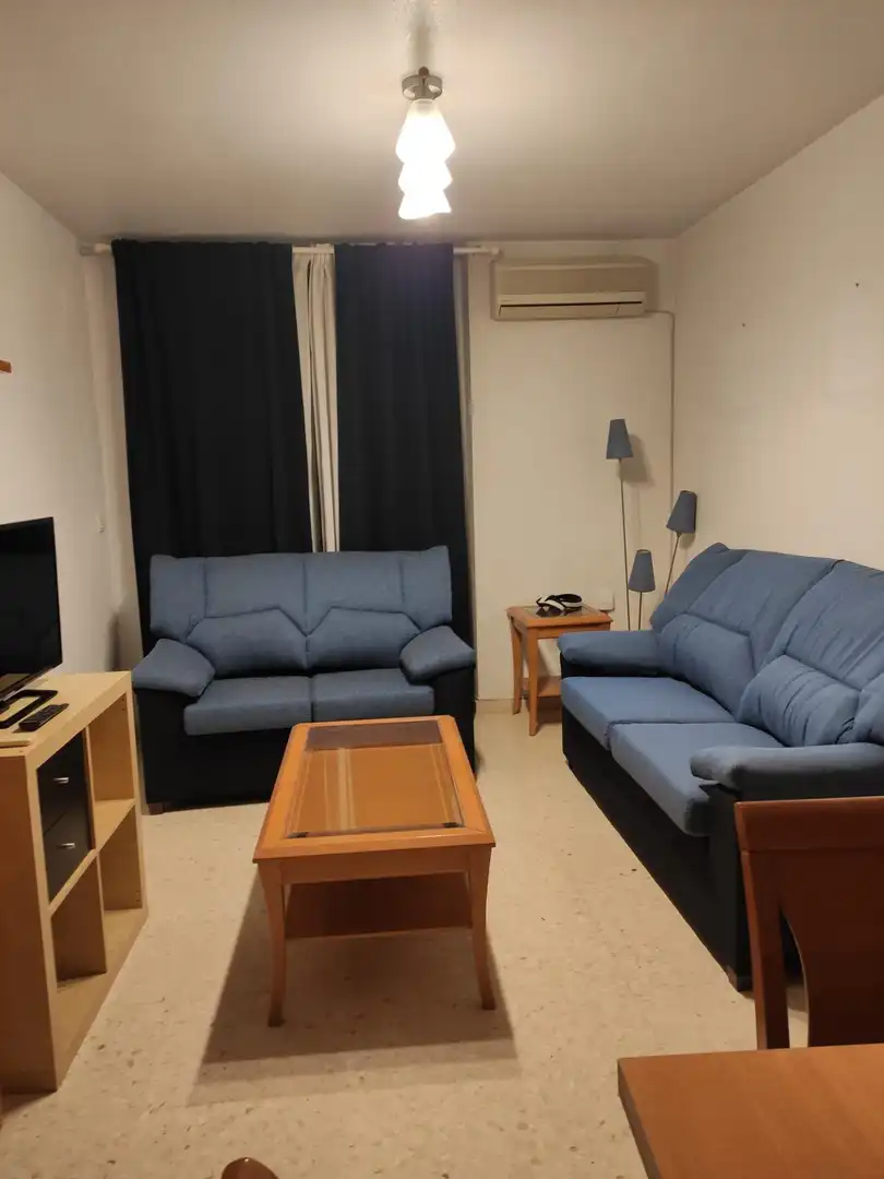 Sala de estar de Piso de alquiler en Murcia con Aire acondicionado, Calefacción y Jardín privado