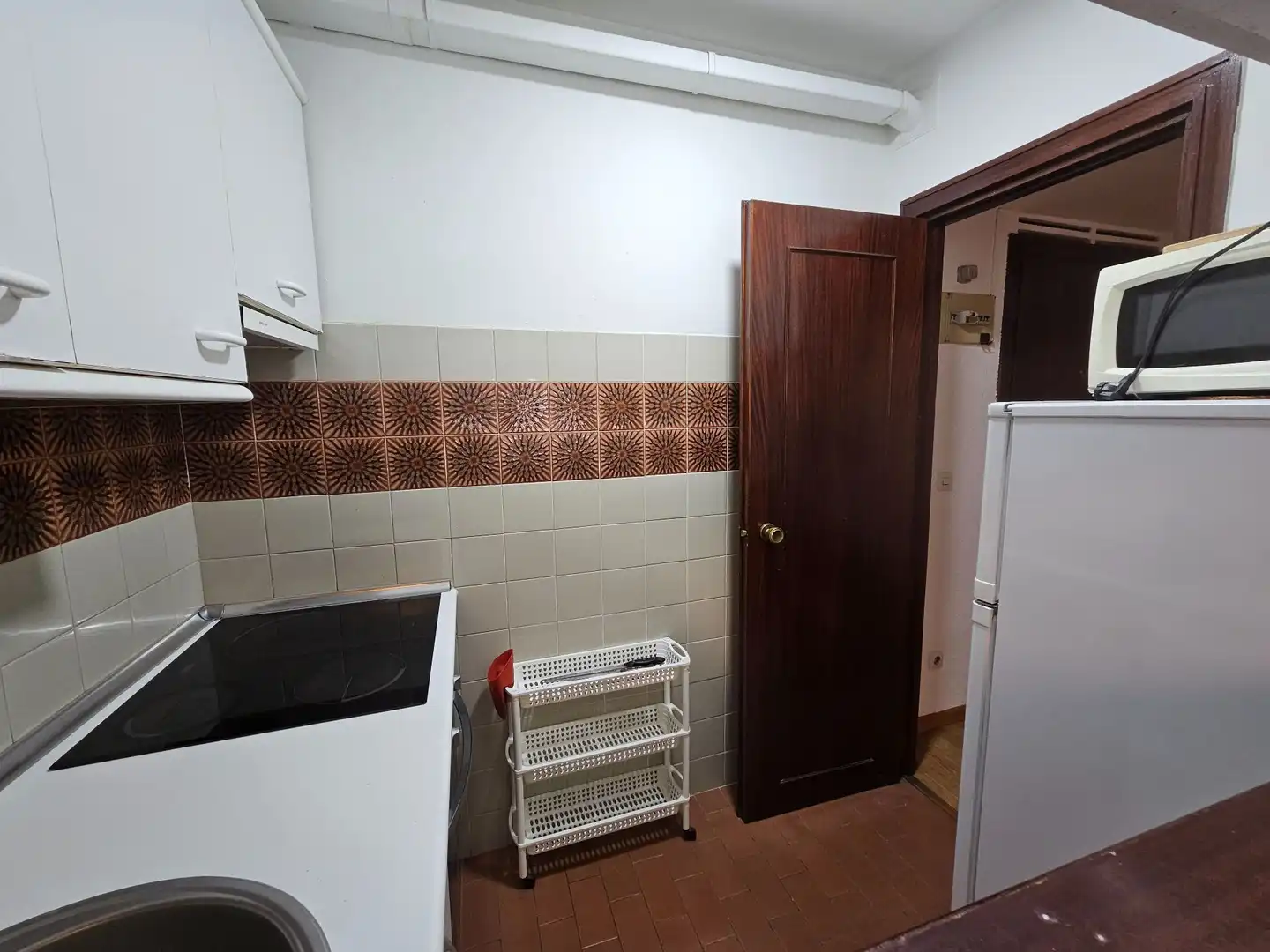 Cuina de Apartament de lloguer en Madrid amb Aire condicionat, Calefacció i Terrassa