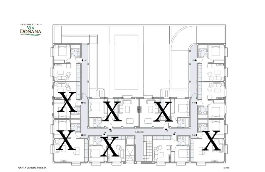 Apartments for sale in Aznalcázar  with Private garden, Balcony and Community pool