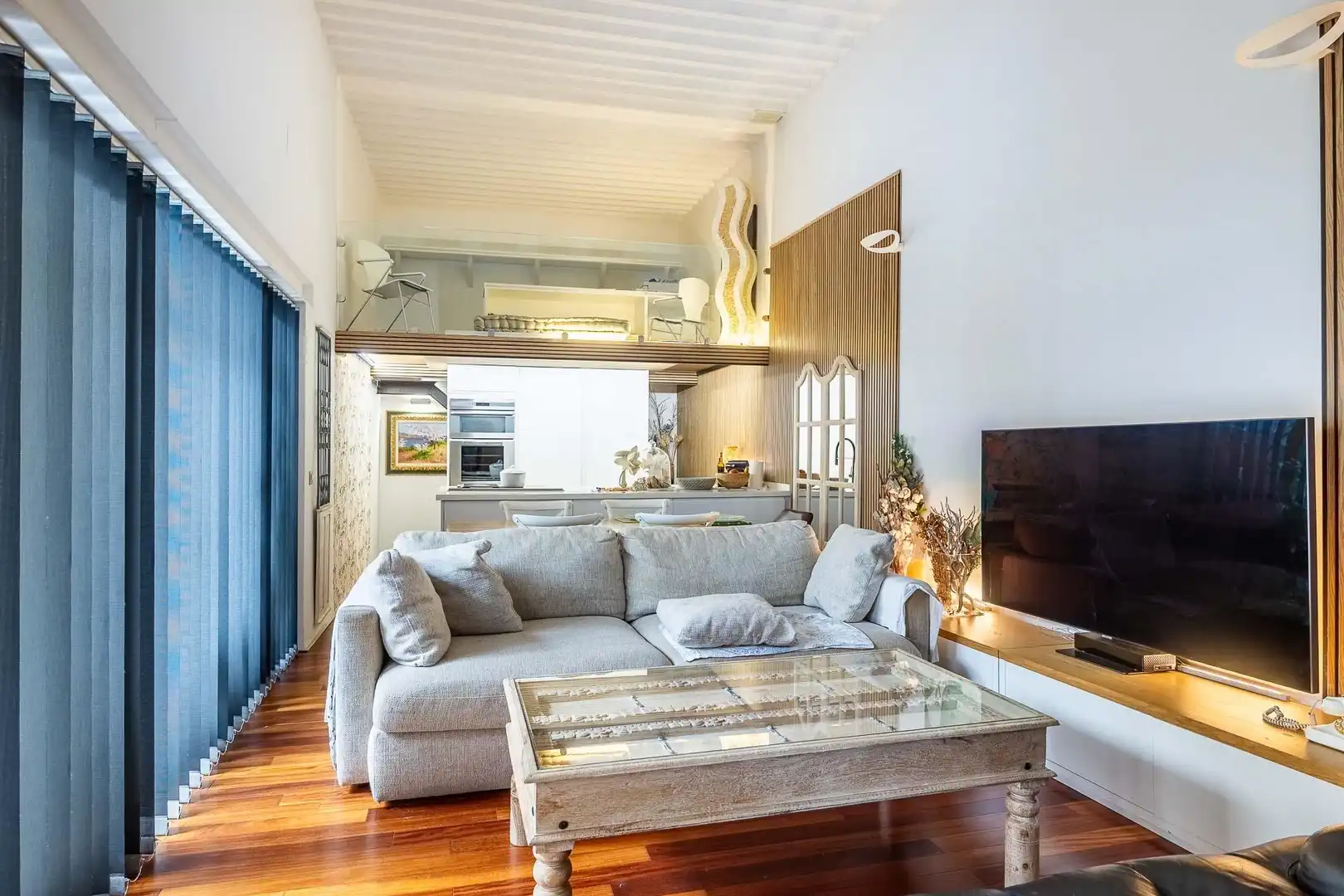 Sala de estar de Piso en venta en Sevilla con Aire acondicionado, Calefacción y Terraza