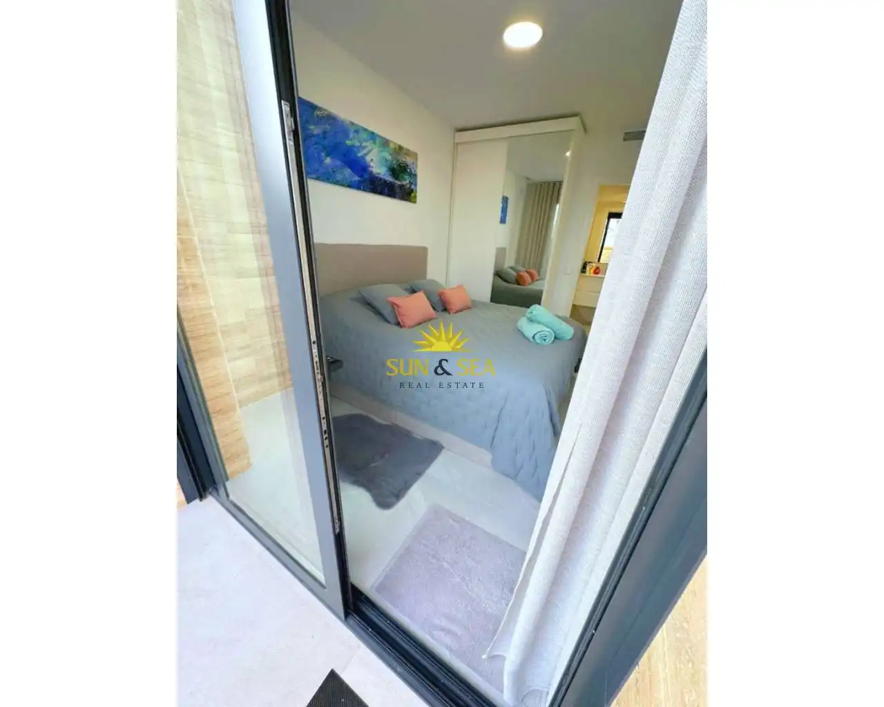 Habitación de Planta baja de alquiler en Finestrat con Aire acondicionado, Calefacción y Terraza