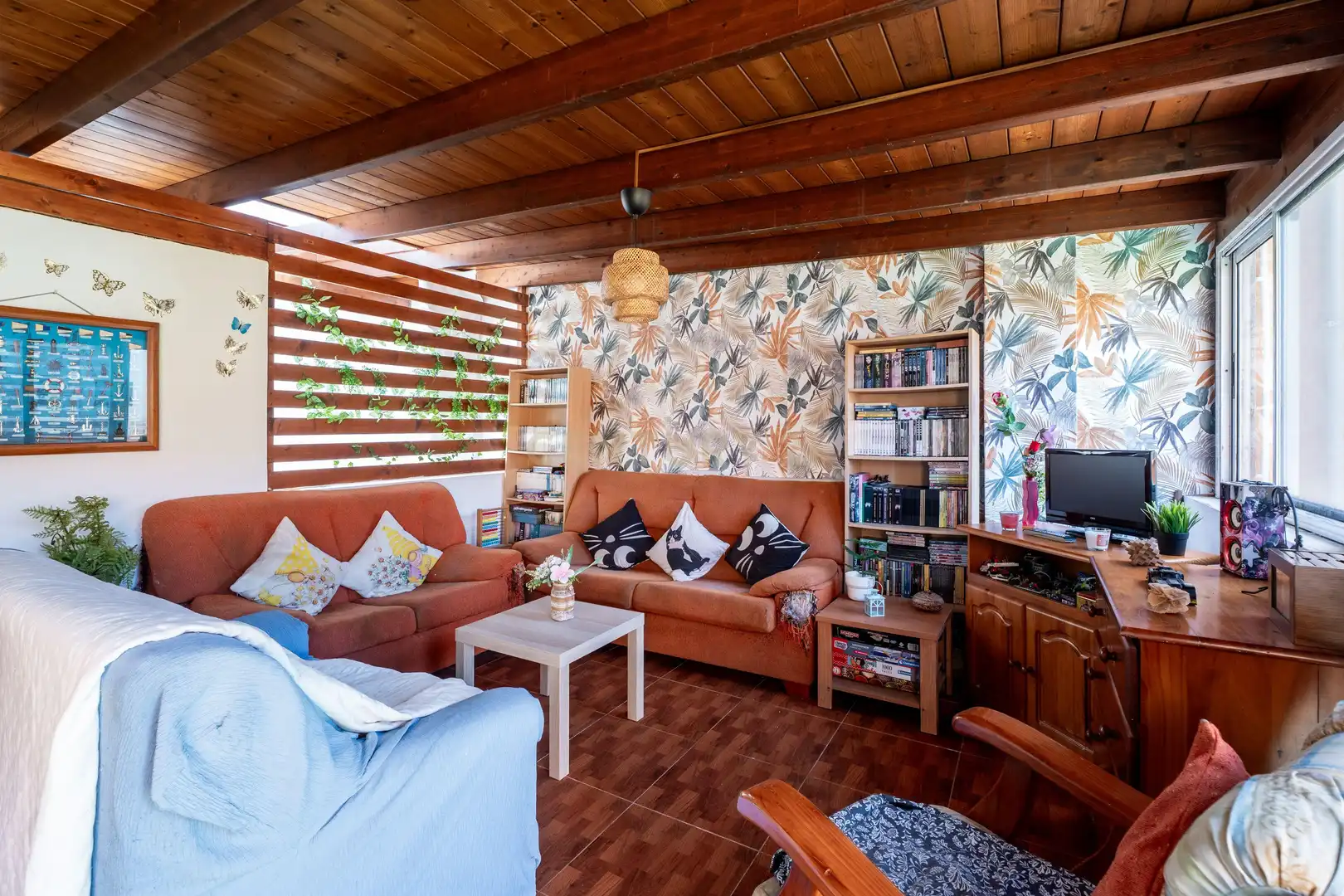 Sala d'estar de Casa o xalet en venda en Santa Cruz de Tenerife amb Traster i Balcó