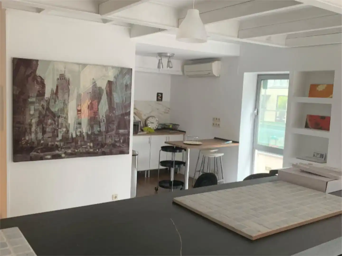 Küche von Loft zur Miete in  Madrid Capital mit Klimaanlage