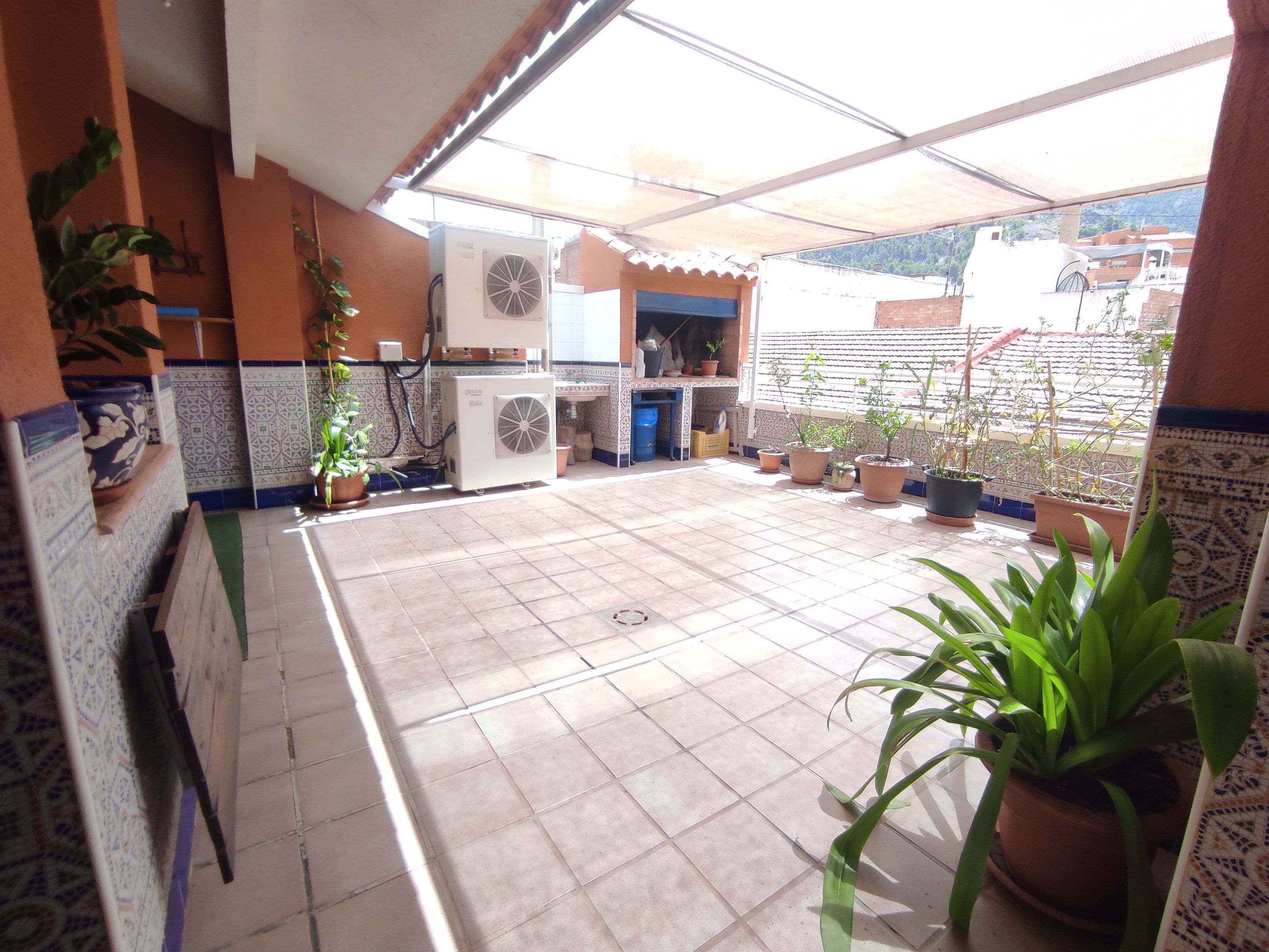 Terrace of Single-family semi-detached for sale in  Murcia Capital  with Air Conditioner, Parquet flooring and Terrace