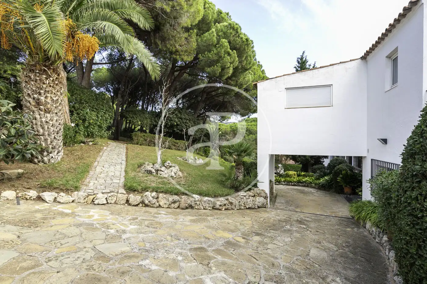 Jardí de Casa o xalet en venda en Sant Andreu de Llavaneres amb Aire condicionat, Calefacció i Jardí privat