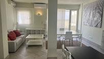 Living room of Flat to rent in  Madrid Capital  with Air Conditioner, Heating and Terrace