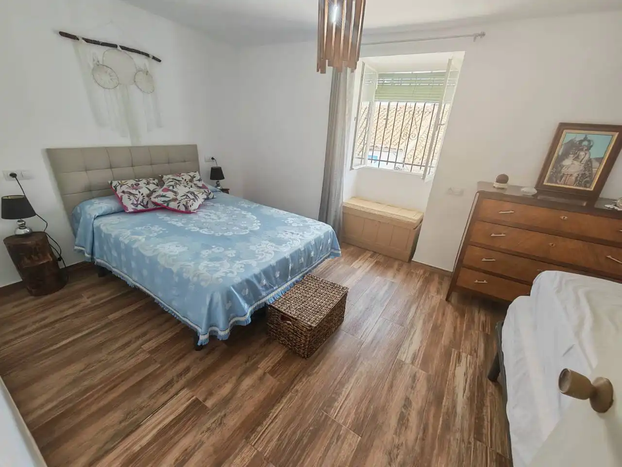Schlafzimmer von Haus oder Chalet zum Verkauf in Montefrío mit Privatgarten, Terrasse und Möbliert