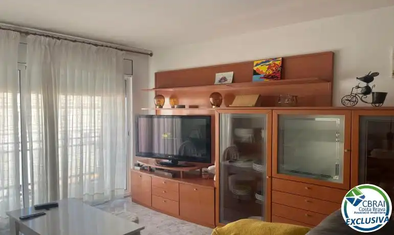 Sala d'estar de Apartament en venda en Centre