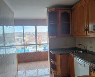 Kitchen of Flat for sale in Avilés  with Heating, Parquet flooring and Terrace