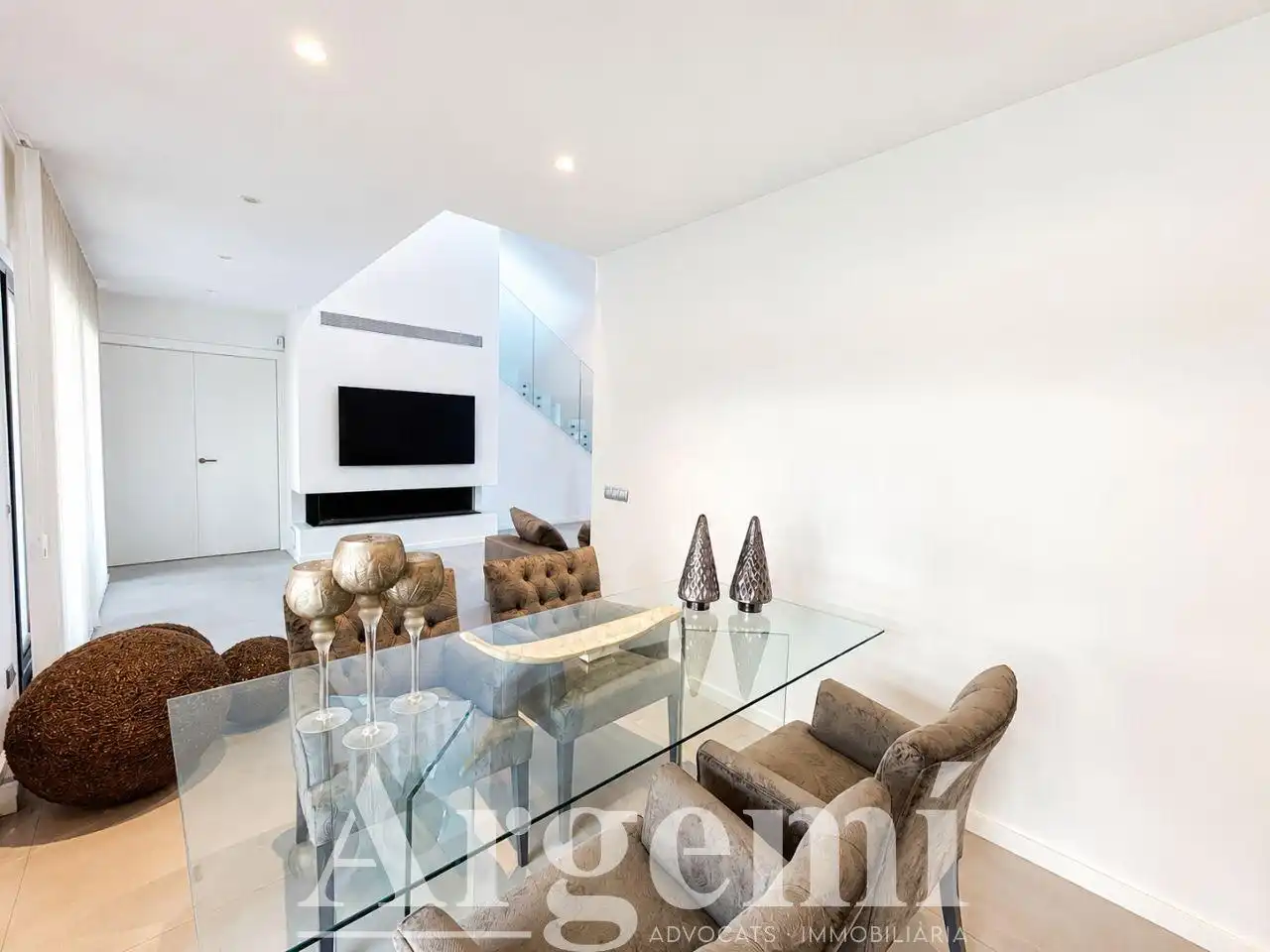 Sala de estar de Casa o chalet en venta en Palau-solità i Plegamans con Aire acondicionado, Calefacción y Jardín privado