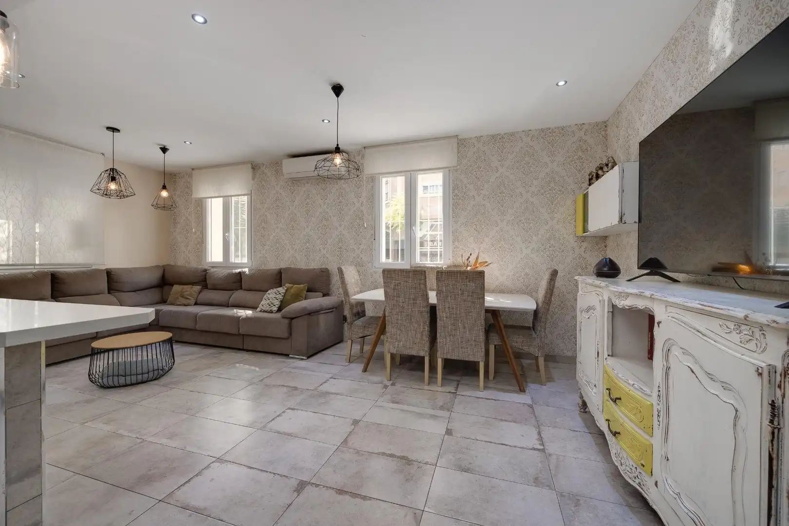 Wohnzimmer von Country house zum Verkauf in Torrevieja mit Heizung, Möbliert und Whirlpool