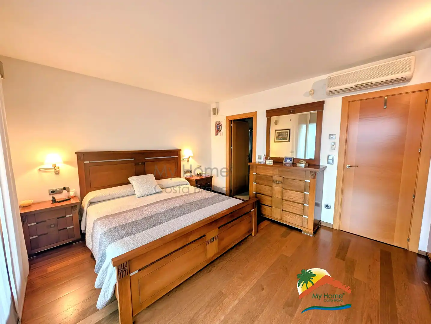 Bedroom of Houses for sale in Blanes  with Air Conditioner, Heating and Private garden