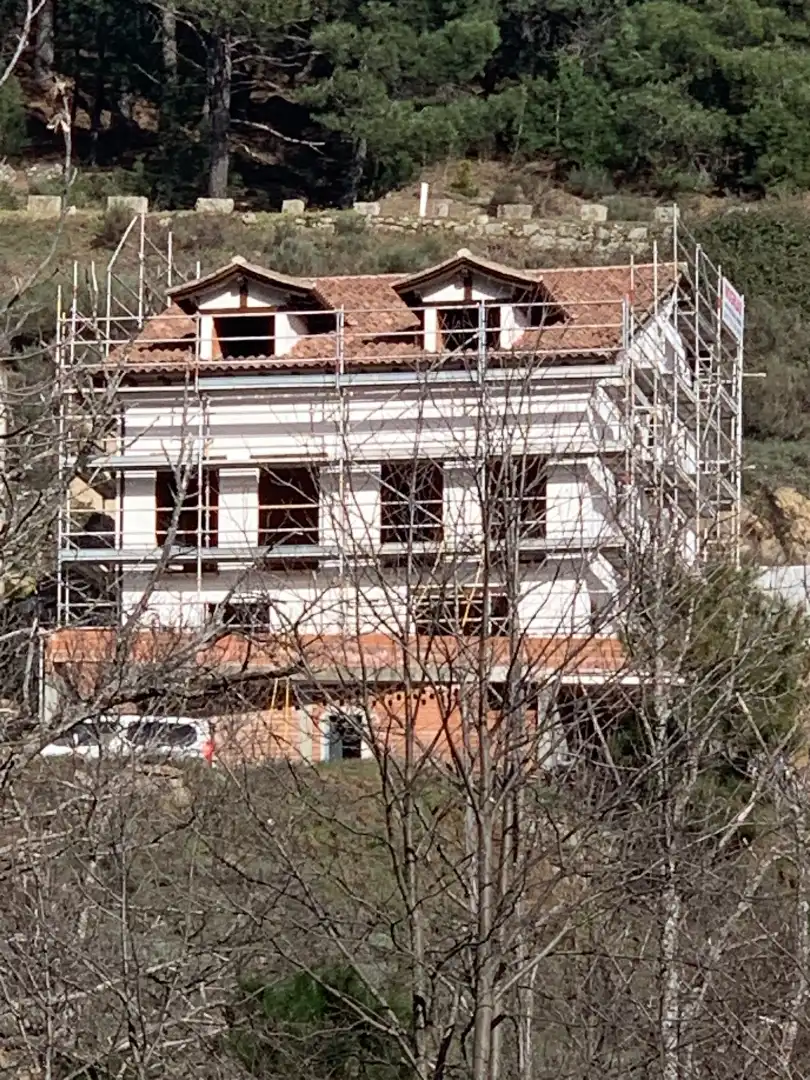 Vista exterior de Casa o chalet en venta en Cuevas del Valle con Terraza