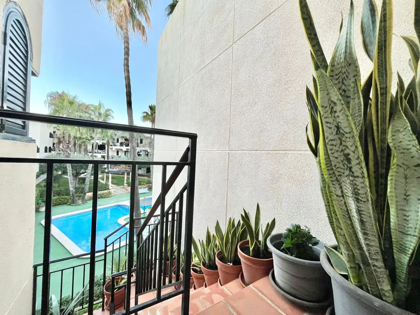 Balcony of Flat for rent in Torrevieja  with Air Conditioner, Heating and Terrace