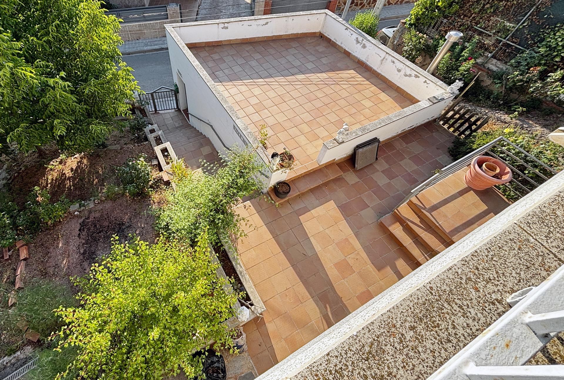 Terrassa de Casa o xalet en venda en Vacarisses amb Calefacció, Jardí privat i Terrassa