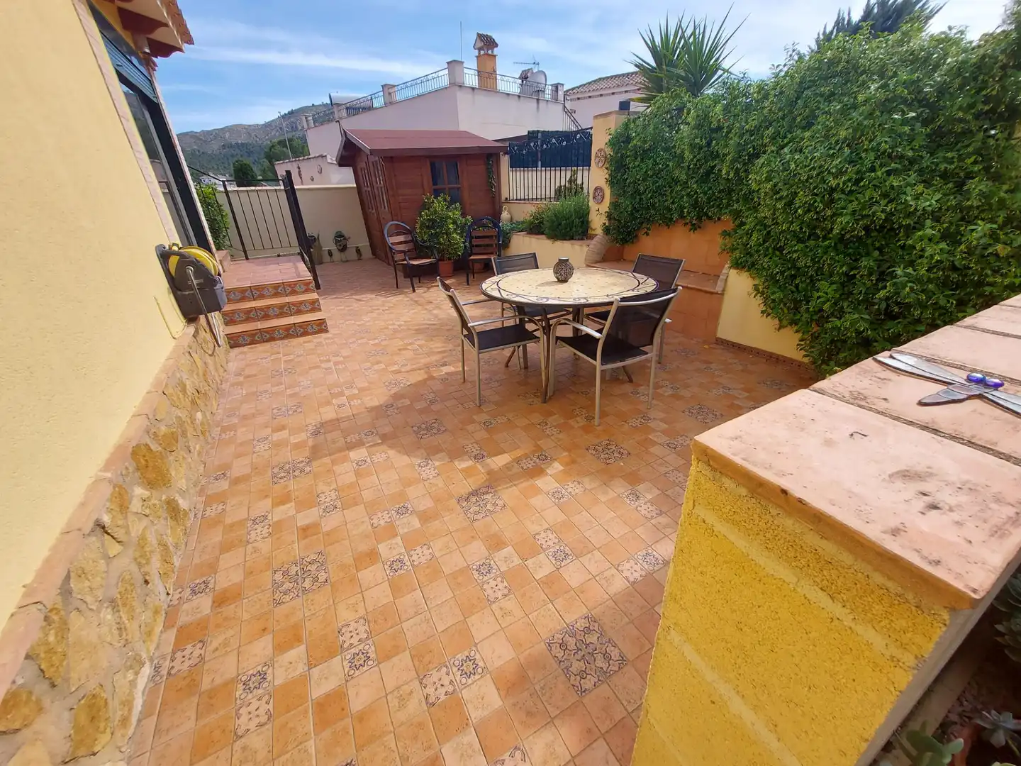 Terrassa de Casa o xalet en venda en Calasparra amb Aire condicionat i Moblat