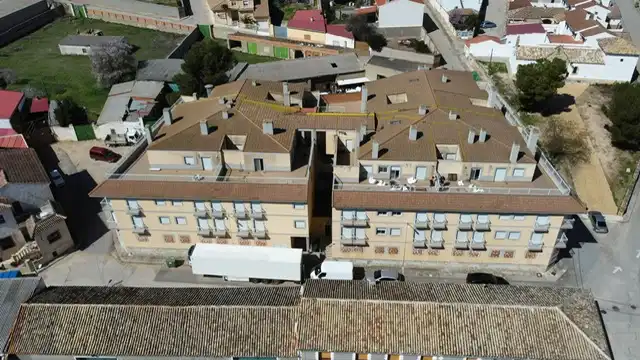 Außenansicht von Dachboden zum Verkauf in Horcajo de Santiago mit Heizung, Parkett und Terrasse