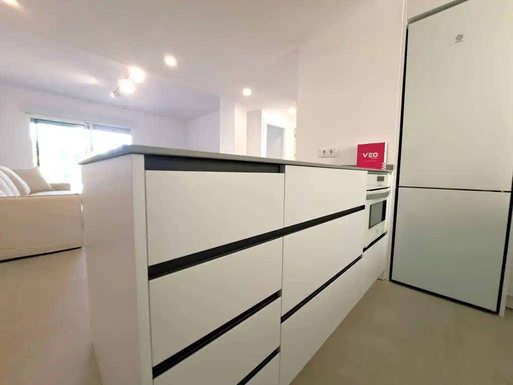 Cocina de Planta baja en venta en Dénia con Aire acondicionado, Calefacción y Jardín privado