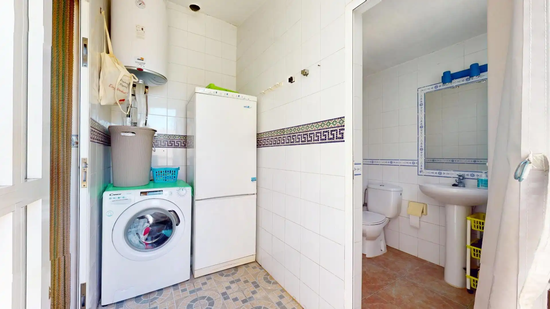 Baño de Casa adosada en venta en Pilar de la Horadada con Aire acondicionado, Jardín privado y Terraza