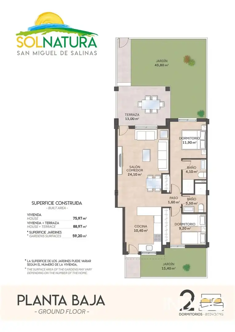 Duplexes for sale in San Miguel de Salinas  with Air Conditioner, Heating and Private garden