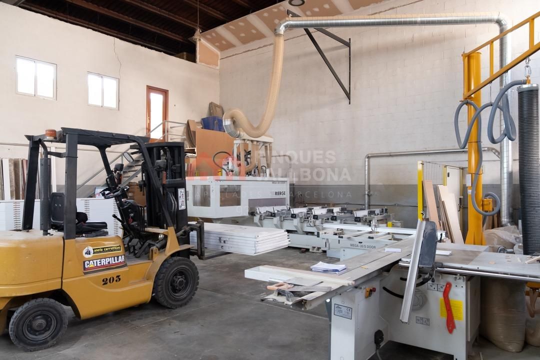 Exterior view of Industrial buildings for sale in Igualada