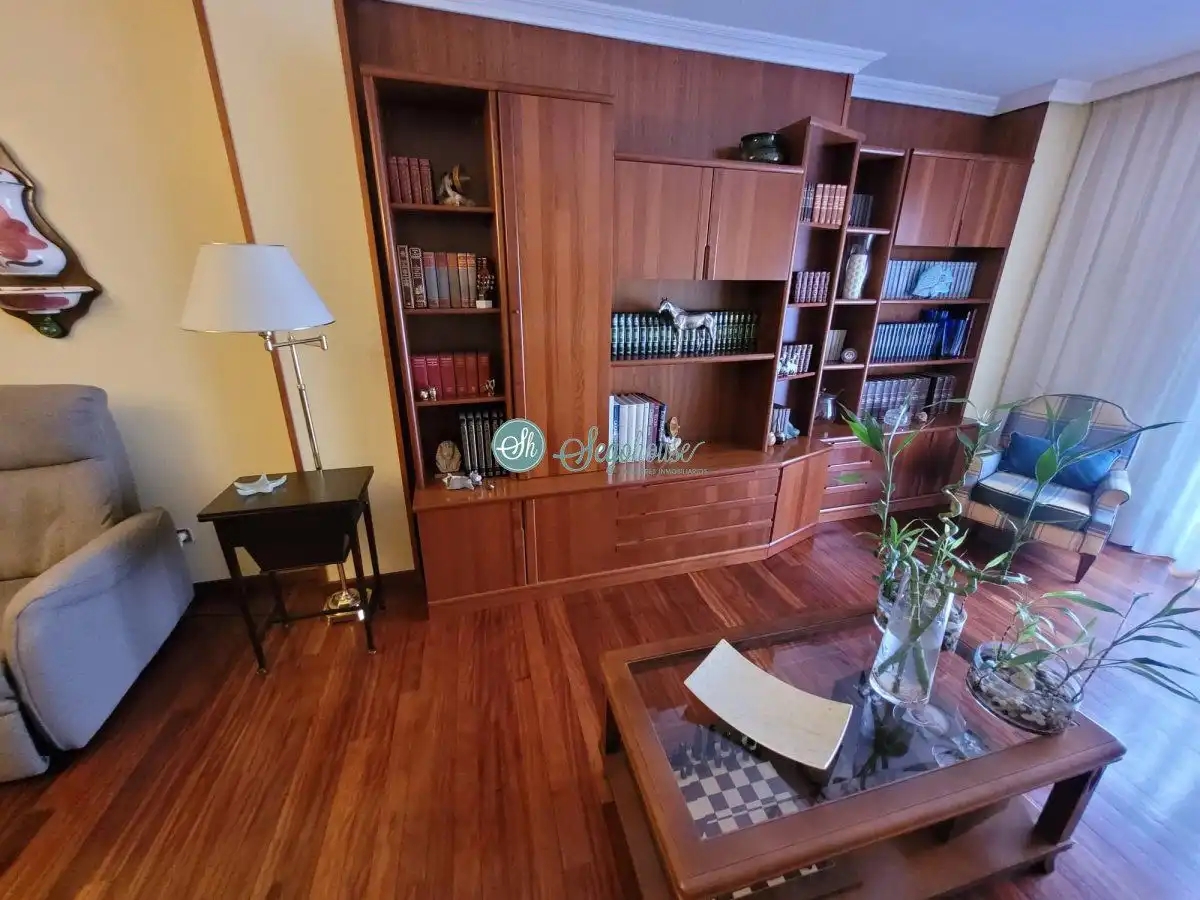Sala d'estar de Pis en venda en Segovia amb Calefacció i Terrassa