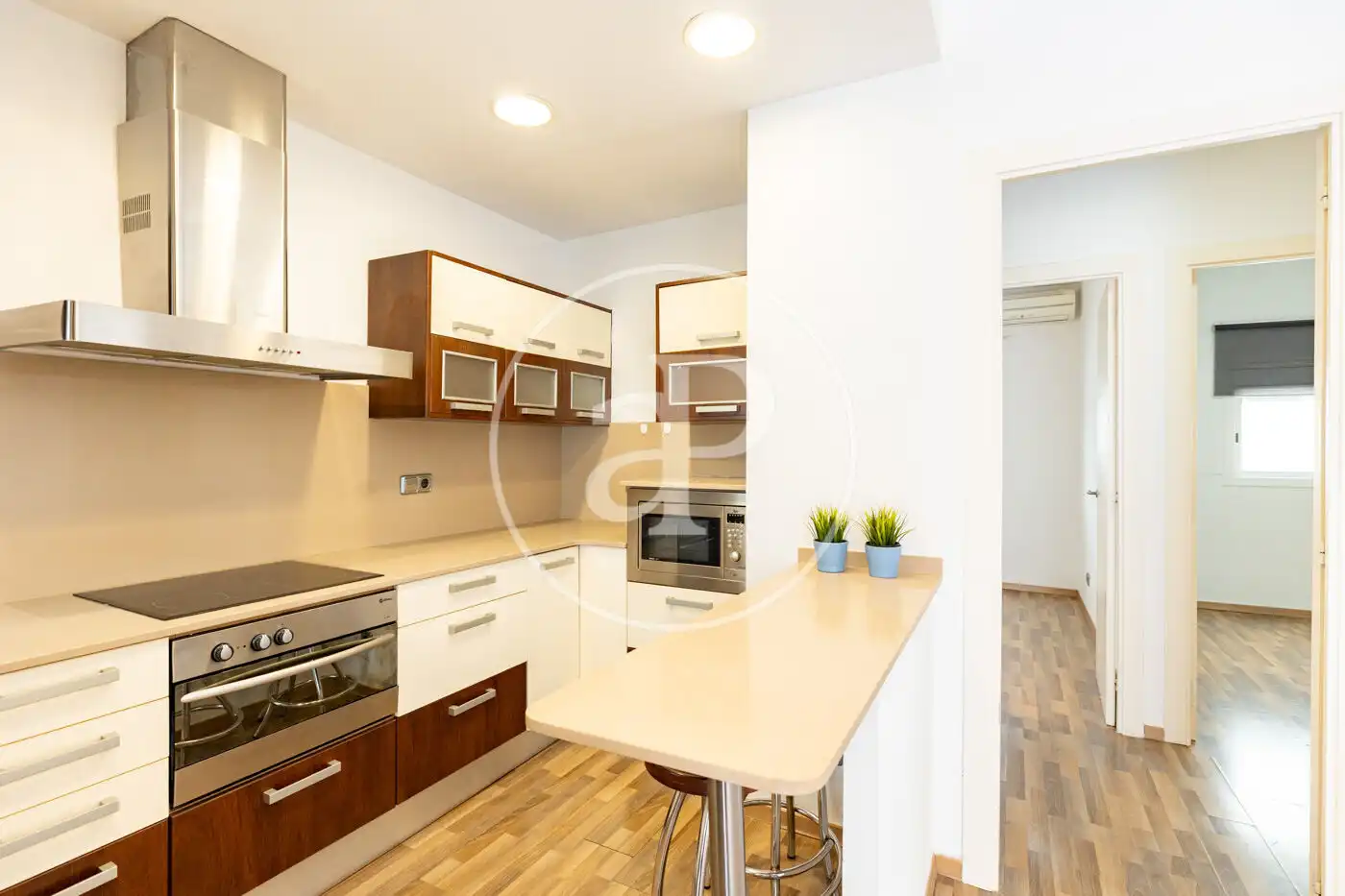 Kitchen of Flat for sale in Barcelona  with Air Conditioner, Heating and Terrace