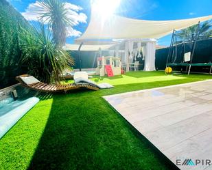 Terrasse von Haus oder Chalet miete in Cubas de la Sagra mit Klimaanlage und Schwimmbad