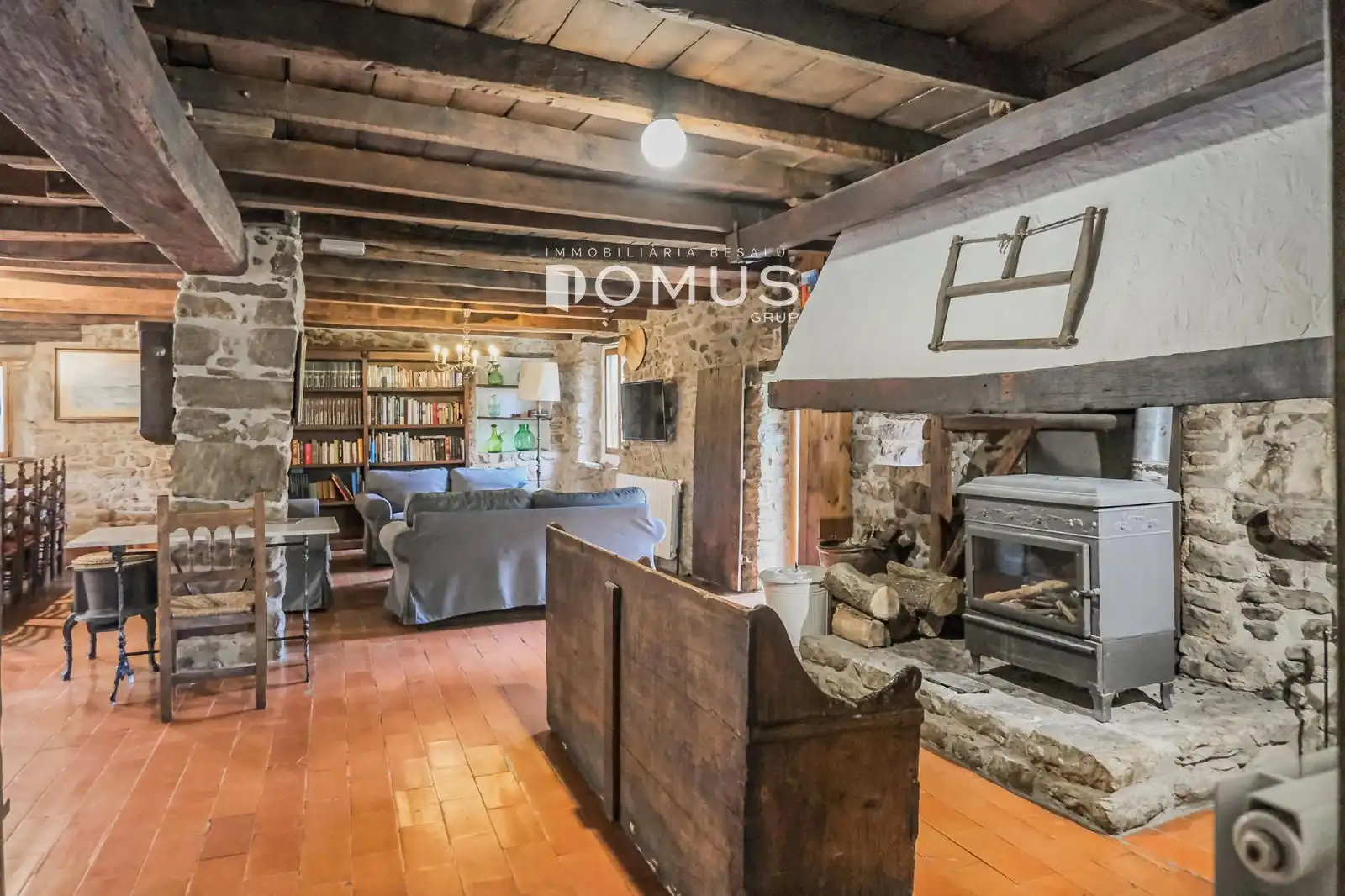 Finca rústica en venta en Santa Pau con Calefacción, Parquet y Piscina