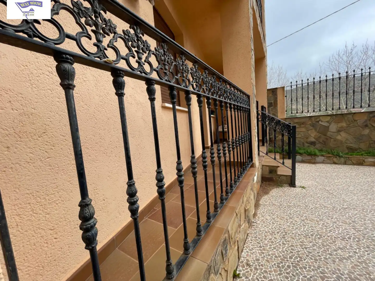 Balcony of Houses for sale in Alcaraz  with Heating, Terrace and Storage room