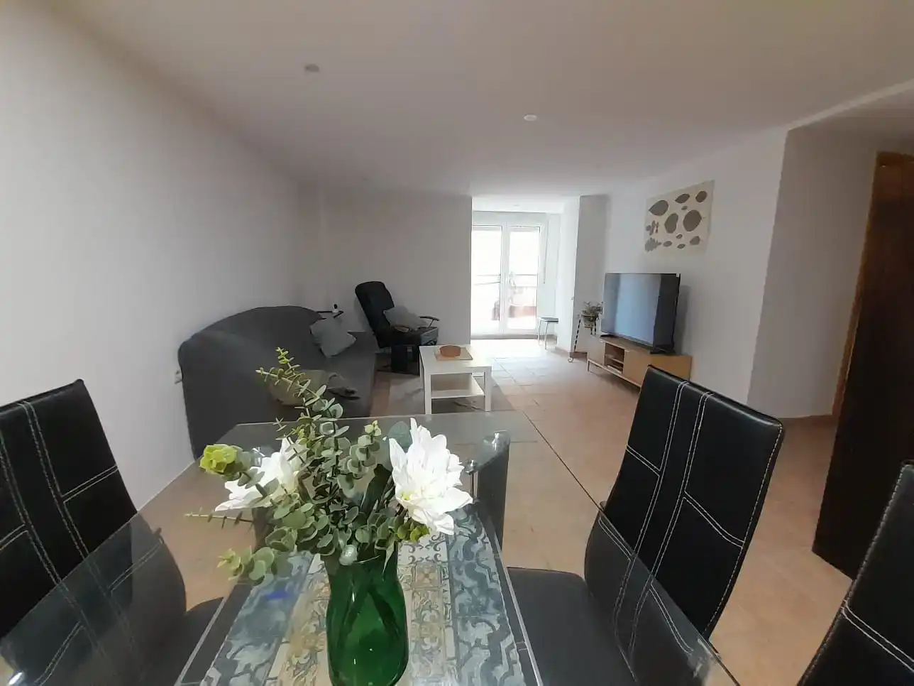 Living room of Flat for rent in  Valencia Capital  with Air Conditioner